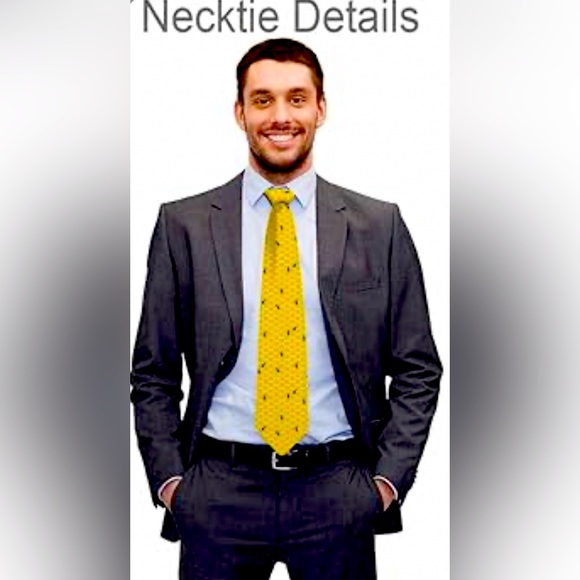 The Year of The Bee inspired a huge collection of Men ties that people love 🐝🐝 - Picture 1 of 7